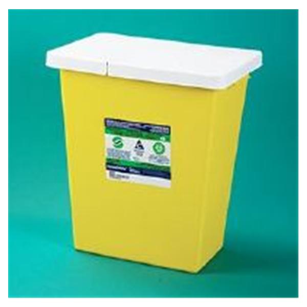 Health Care Logistics Container Sharps ChemoSafety 8gal Plastic Yellow Ea