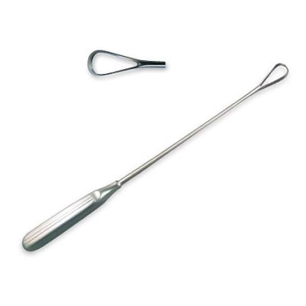 Gynex oration Curette Uterine Sims 3 Rgd 17x8 Shrp Tp SS W/ Sm Lp Opn Rsbl Ea