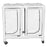 Regular Capacity Double PVC Hamper Carts