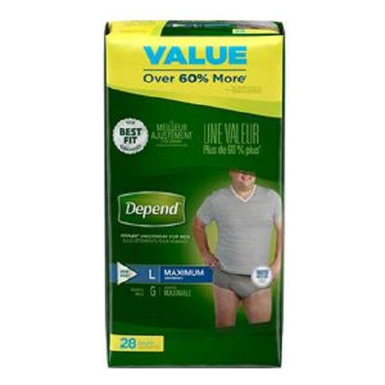 Kimberly Clark Depend Fit-Flex Incontinence Underwear for Women — Grayline  Medical