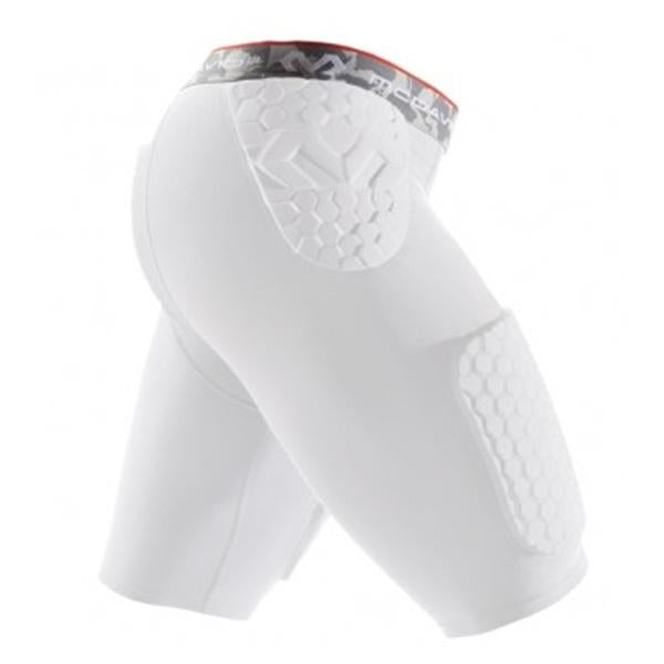 Shock Doctor  Shorts Compression Hexpad Thudd Men White Size X-Large Ea (MD737-02-35)