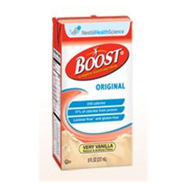 Nestle Healthcare Nutrition Boost Liquid Nutritional Drink Vanilla 8oz 27/Ca