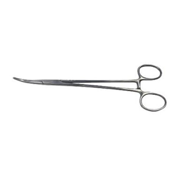 BR Surgical Forcep Hemostatic Schnidt 7-1/2" One Ring Open Serrated Curved Ea