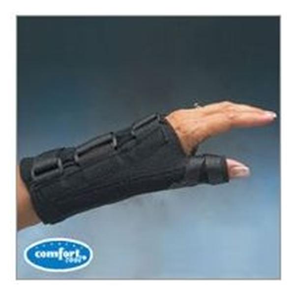 Patterson Med(Sammons Preston) Splint Comfort Cool Adult Wrist/Thumb Neo Blk Sz X-Large Left Ea