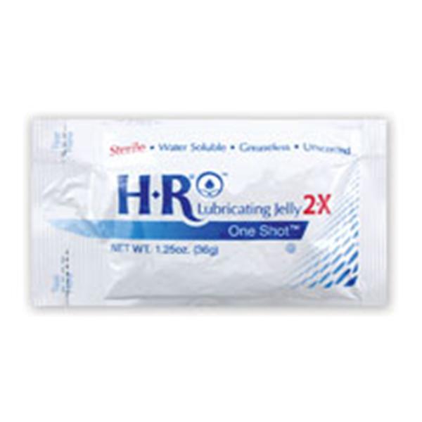 HR Pharmaceuticals  2X One Shot Lubricating Jelly Sterile 1.25oz Packet Ea, 576 EA/CA (211-576)