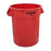 Rubbermaid Container Utility Brute Plastic 50gal Red 3/Ca