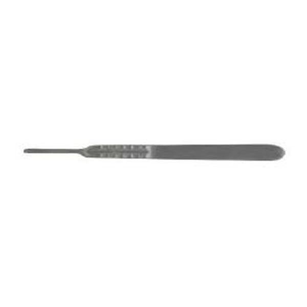 BR Surgical Handle Surgical Blade #4L Stainless Steel Reusable Ea