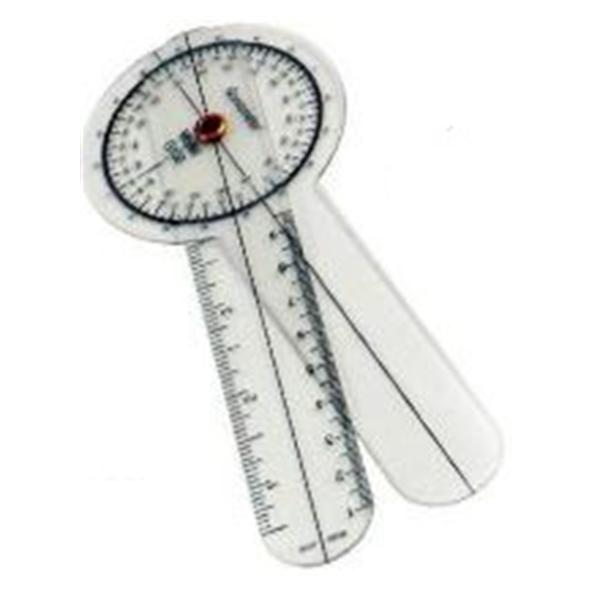 Fitness Systems Goniometer ROM 6" 0-360 Degree Range Ea