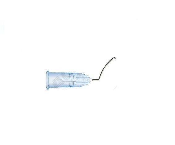 Eagle Labs Reverse Tip Formed Irrigating Cystotomes - Irrigating Cystotome, 12 mm Formed, Reverse Tip, 23G x 3/4" - 122-23RF