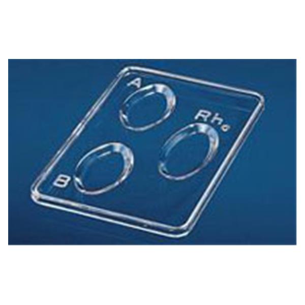 Fisher Scientific  Med Tek Disposo Blood Typing/ Rh Slide 2x3" Clear 144/PK