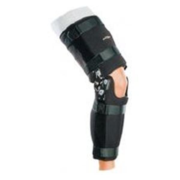 DJO Brace Post-Op Fast Fit TROM Adult Knee Blk Sz Large Universal Ea