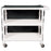 Wide 2-Shelf Linen Cart with Mesh or Vinyl Cover