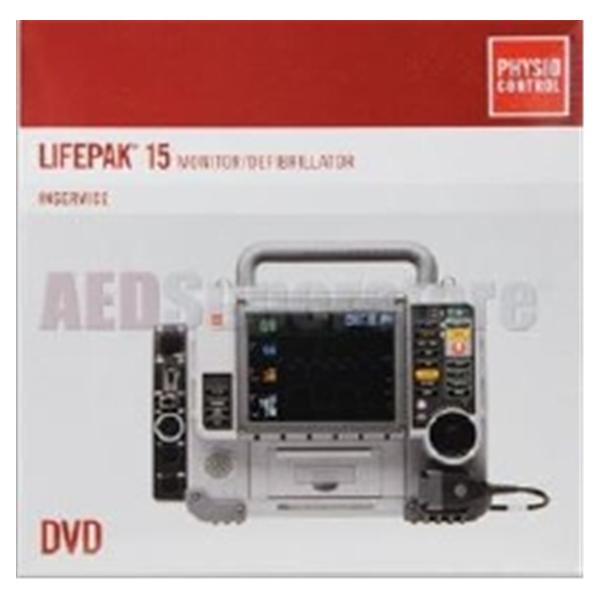 Physio Control  DVD Training Lifepak 15 In Service Ea