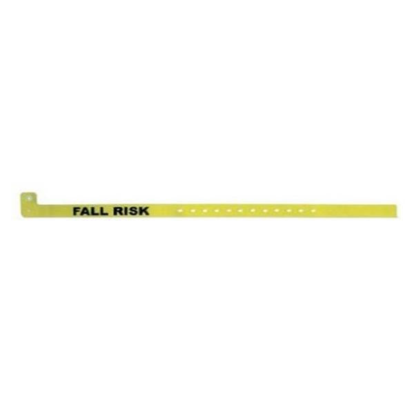 TimeMed a Div of PDC Alert Wristband Fall Risk Vinyl Yellow Adult / Pediatric 500/Ca