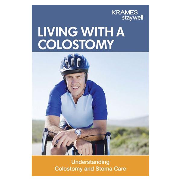 Krames Communications Booklet Educational Living With Your Colostomy Ea