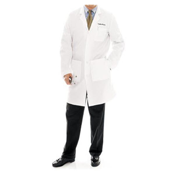 Landau Uniforms  Lab Coat 65% Polyester / 35% Cotton Mens White Size 34 37 in Ea