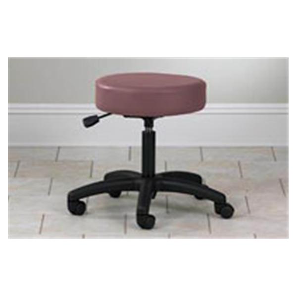 Clinton Industries Stool Exam Value Series Black 5 Leg/Casters Backrest Ea (2135-21BLACK)