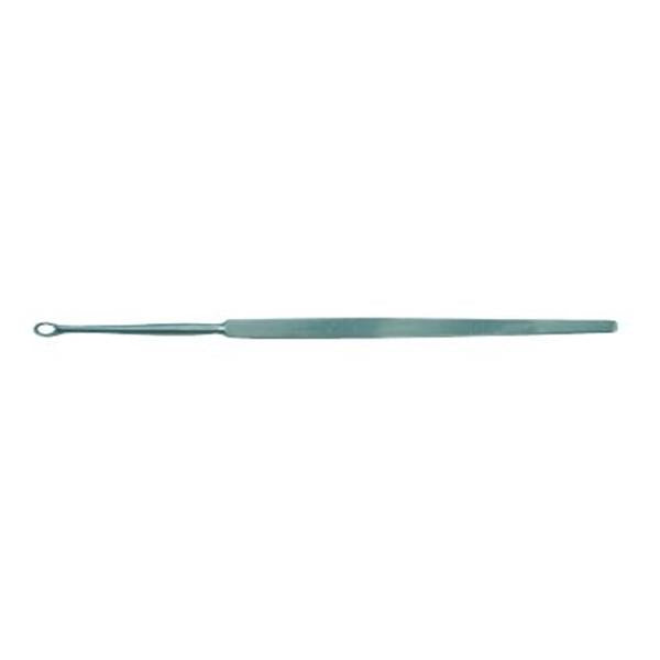 BR Surgical Curette Lupus Fox 5-1/2" 2mm Oval Tip Stainless Steel Ea (BR75-12802)