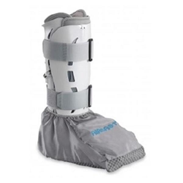 DJO Cover Walking Brace Aircast Oversize Ankle/Foot Ped Gry Sz Sm Ea