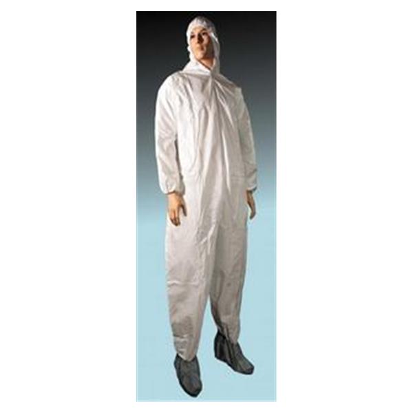 Cellucap/Melco  Coverall Medium White 25/Ca (5519M)