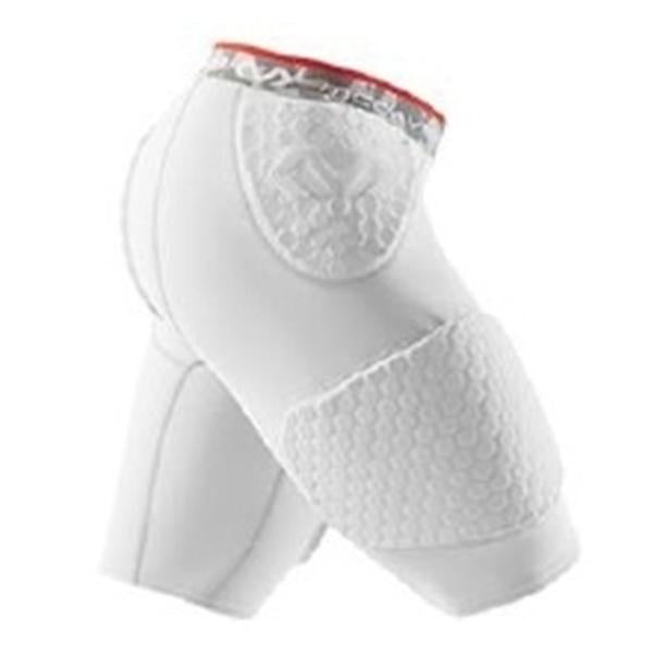 Shock Doctor  Shorts Compression Hex White Size 2X-Large Ea