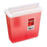 Phlebotic Container Sharps 5qt Red 20/Ca