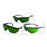 Honeywell Safety Products Eyewear Prtctv Honeywell Blk/DkGrn Lns f/ Intns Plsd Lght/Lzr Ea