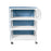 3-Shelf Linen Cart with Mesh or Vinyl Cover