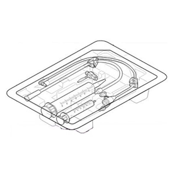 Avanos Medical Kt Gstrnmy Fd Tb Lo Prfl Mcky 24frx5cm W/ Gz/Syr/Cath LF Strl Ea