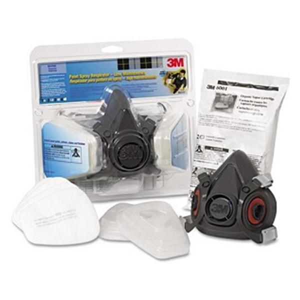 3M Occupational Health & Env Face Mask Respirator Assembly Half / Large Ea