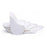 DJO Wedge Post-Op Aircast Hl Felt Covered Material White Sz XL Lft Ea