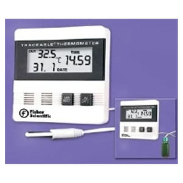 Control Company Thermometer Jumbo Traceable -50 to 70Â°C Digital LCD Ea