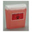 Bemis Healthcare Container Sharps WallSafe 3qt Plastic Translucent Red Ea, 24 EA/CA (125 030)