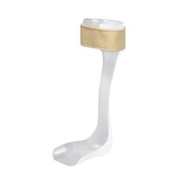 Alimed Brace C-90 AFO Footdrop Thermoplastic White Size Medium Left Ea