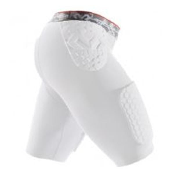 McDavid  Shorts Compression Hexpad Thudd Men White Size Large Ea (737DD-LG-WHT)