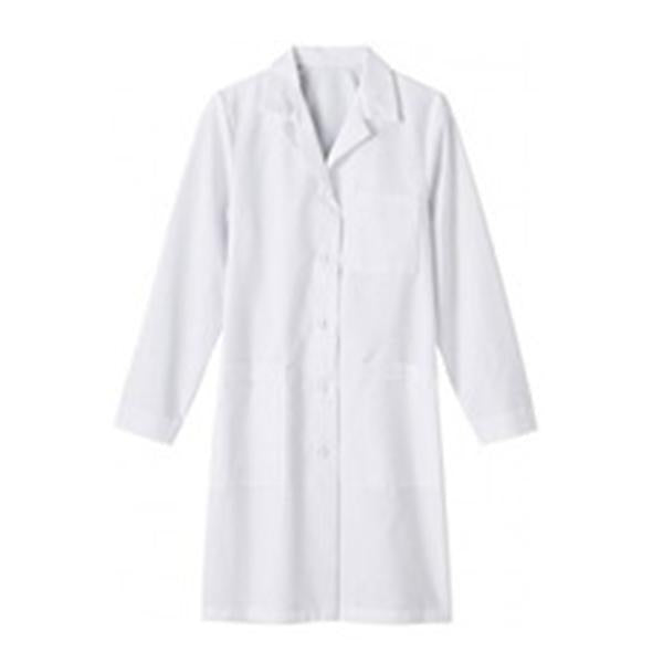 White Swan Uniform Lab Coat Meta Nano-Care Womens White Medium 39 in Ea