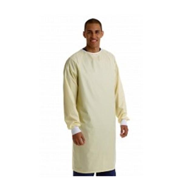 Medline Industries  Gown Isolation Large Yellow 72/Ca