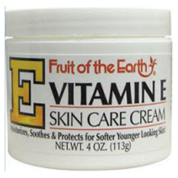 Fruit of Earth Skin Moisturizer Cream 4oz Vitamin E 4oz/Jr