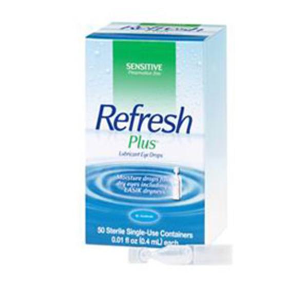 Allergan Pharm Refresh Plus Lubricating 0.1oz Eye Drops 50/Bx