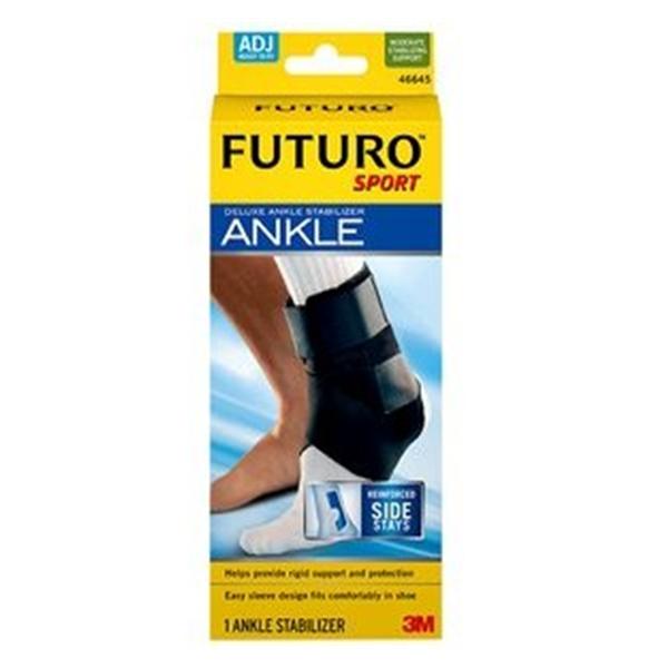 3M Consumer Health Care Stabilizer Wraparound Futuro Sport Deluxe Ankle Black 12/Ca