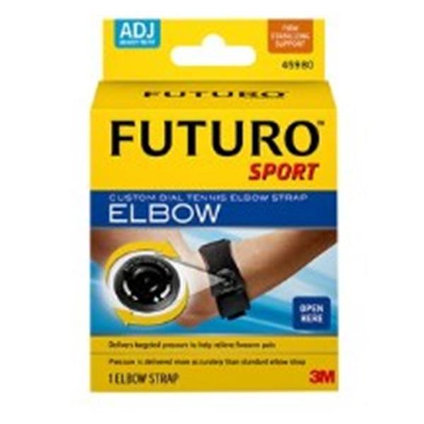 3M Medical Products Strap Orthopedic Futuro Sport Tennis Elbow Blk Sz OSFA 12/Ca