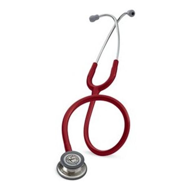 3M Medical Products Stethoscope Clinician Littmann Classic III Burgundy 27" Ea