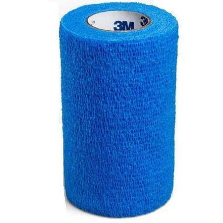 3M Healthcare 3M Coban Self-Adherent Wraps - BANDAGE, SELF ADHRNT, COBAN, 4" X 5 YD, BLUE - 1584B