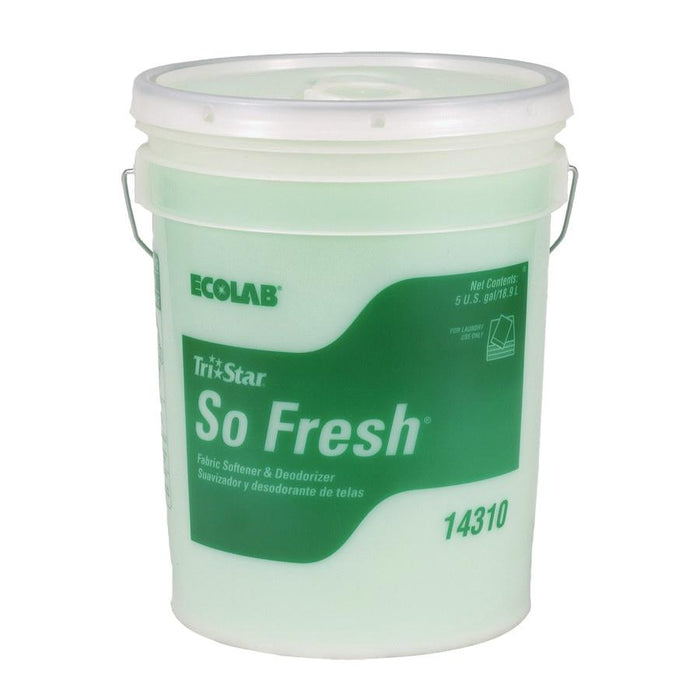 Ecolab Tri-Star So Fresh Softener - Tri-Star So Fresh Laundry Softener, 5 gal. - 14310