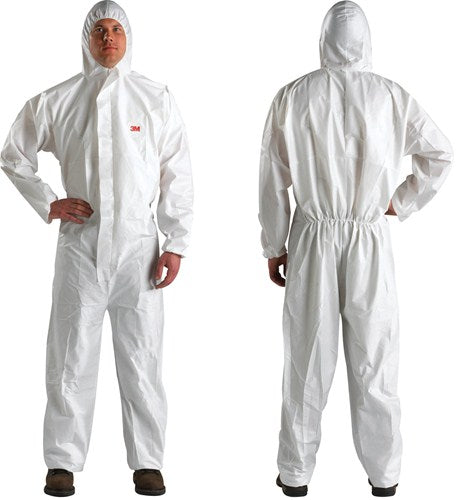 3M Disposable Protective Coveralls 4510 - COVERALL, PROTECTIVE, HOOD, DISPOSABLE, LRG - 7000109029