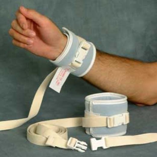 E. M. Adams Limb Holders - Disposable Limb Holder with Plastic Buckle, Small Adult / Pediatric - 26-0464