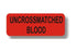 Laguna Coast Associates Blood Labels - LABEL, BLOOD BANK RL/300 - BB281-K