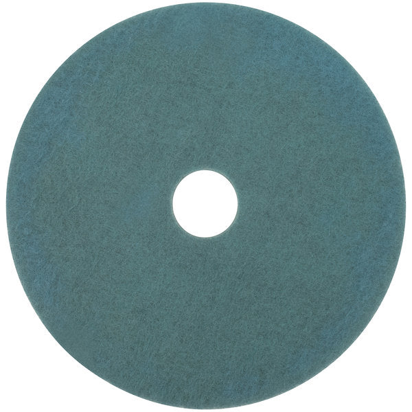 3M Healthcare 3100 Series Aqua Burnish Pads - 3100 Series Floor Polishing Machine Aqua Burnish Pad, 5/Case, 27" - 3100-27