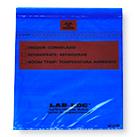 Elkay Plastics Lab Loc Biohazard Specimen Bags - DBD-BAG, SPECIMEN, 6X9, BLUE, BIO, 3 WALL, ZIP - LABZ69BL