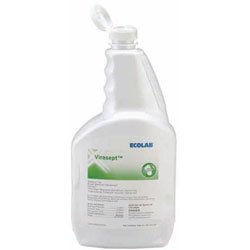 Ecolab Virasept C. diff Disinfectant - Virasept C. diff Disinfectant Cleaner, 32 oz. - 6002314